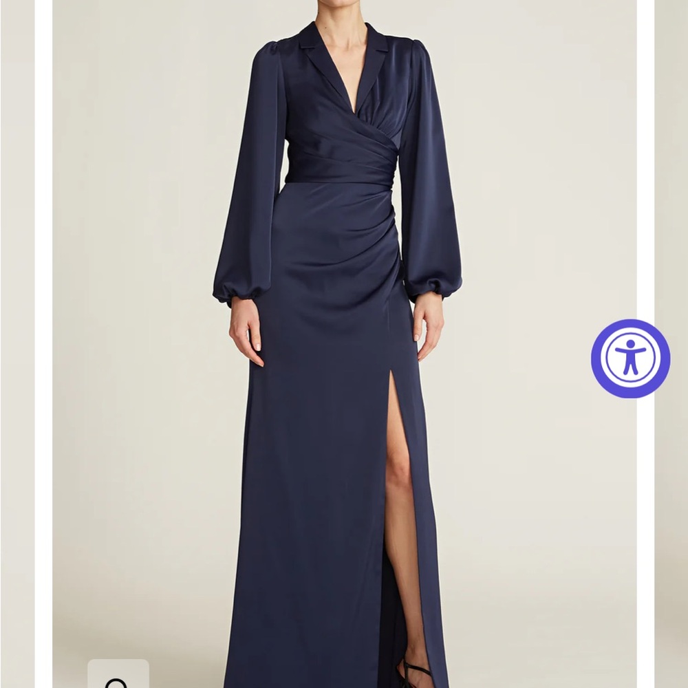 Theia long dress